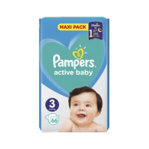 Pampers Active baby-dry 66