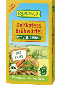 Rapunzel Zöldségleveskocka delikát BIO 80g