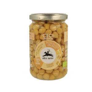 Alce Nero BIO Előfőzött csicseriborsó 220g