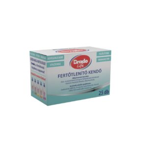 Bradolife Fertőtlenítő kendő 25db