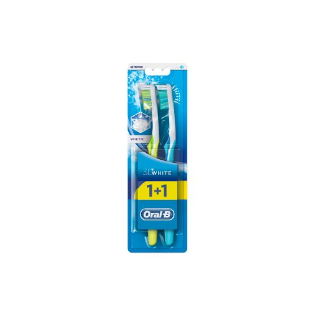 Oral-B Fogkefe Advantage 3D White Medium