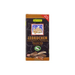 Rapunzel Félédes csokoládé mézeskalács fűszerezésű BIO szezonális 80g