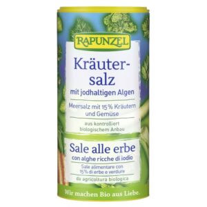 Rapunzel Jódtartalmú fűszersó algával BIO 125g