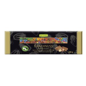 Rapunzel Tejcsokoládé mogyoródarabokkal BIO 300g