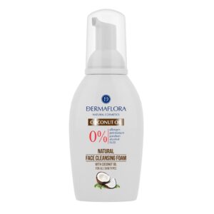 Dermaflora 0% arctisztító hab kókuszolaj 100ml
