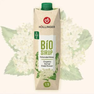 Höllinger BIO Bodzaszörp 1l