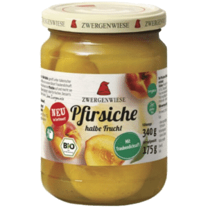 Zwergenwiese BIO Őszibarack befőtt 340g