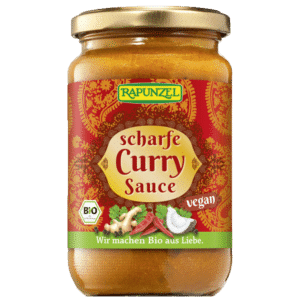 Rapunzel Csípős curry szósz BIO 330ml