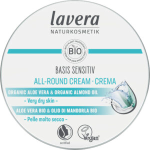 lavera BASIS S mindentudó krém tégelyes VEGÁN 150ml