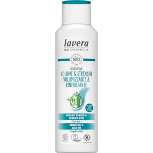 lavera H sampon Volume & Strength, dúsító és erősítő 250ml