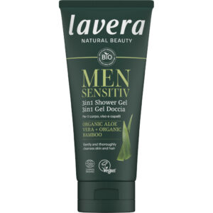 lavera MEN SENSIT. tusfürdő 3in1 (test, haj, arc) VEGÁN 200ml