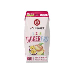 Höllinger BIO Őszibarack-maracuja cukormentes frissítő 200ml