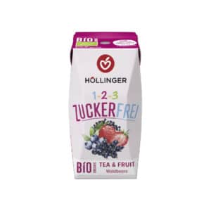 Höllinger BIO Erdei gyümölcs cukormentes frissítő 200ml