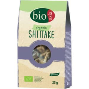 Bioasia BIO Szárított Shiitake gomba 25g
