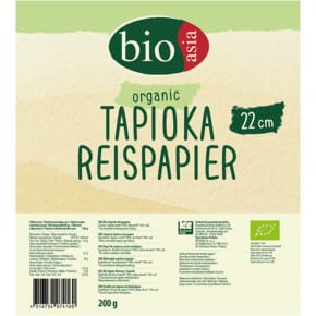 Bioasia BIO Rizspapír, 22cm, 200g