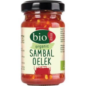 Bioasia BIO Sambal oelek, chilli fûszerezésû 110g