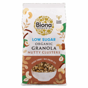 Biona BIO Mogyorós granola, alacsony cukortartalommal 375g