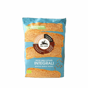 Alce Nero BIO Teljes kiőrlésű kétszersült 120g