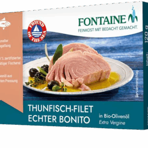 Fontaine Csíkoshasú tonhal bio olívaolajban 120g